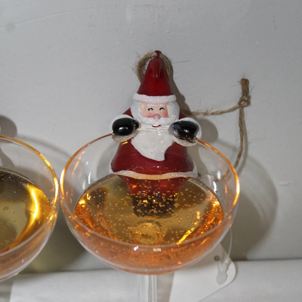 West Elm. Santa's Daily Adventures Ornament.